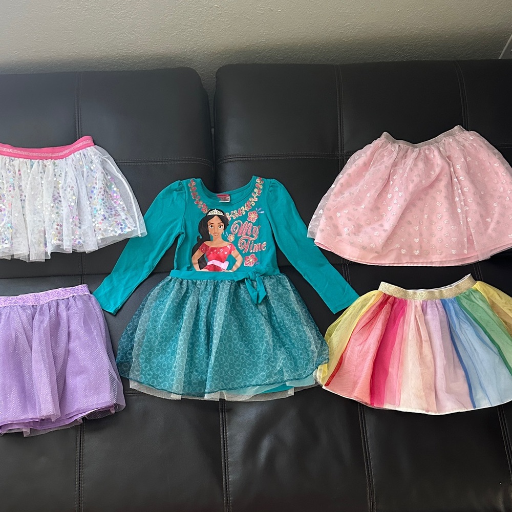 Colorful Kids Costume Dress Set